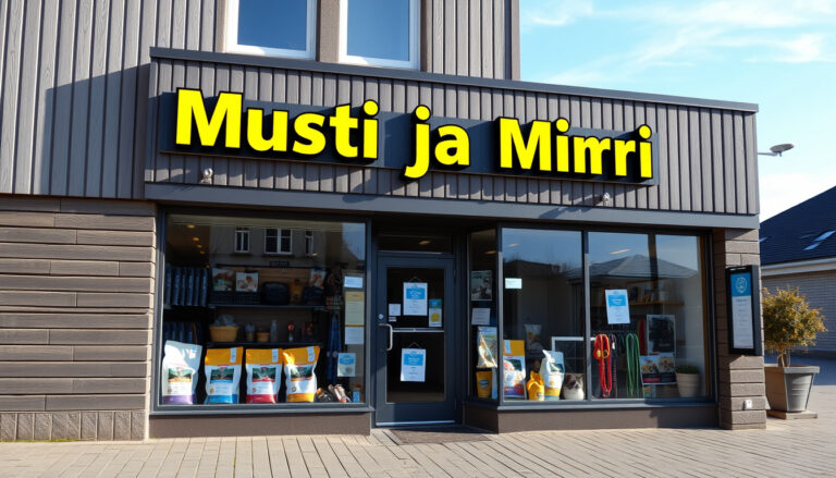 Nokian Musti ja Mirri – aukioloajat ja osoite, UKK